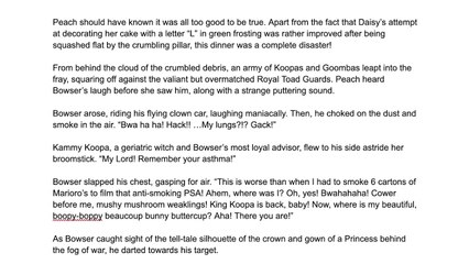 Bowsette's Princess Lessons - Chapter 1 (With Music and SFX)