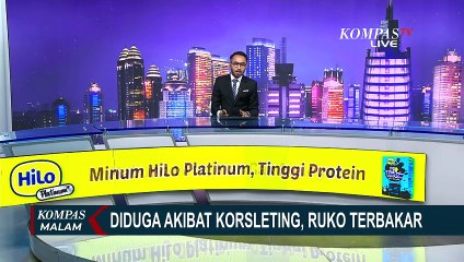Kebakaran Ruko Fotokopi di Tambora, 5 Unit Mobil Damkar Diterjunkan ke Lokasi