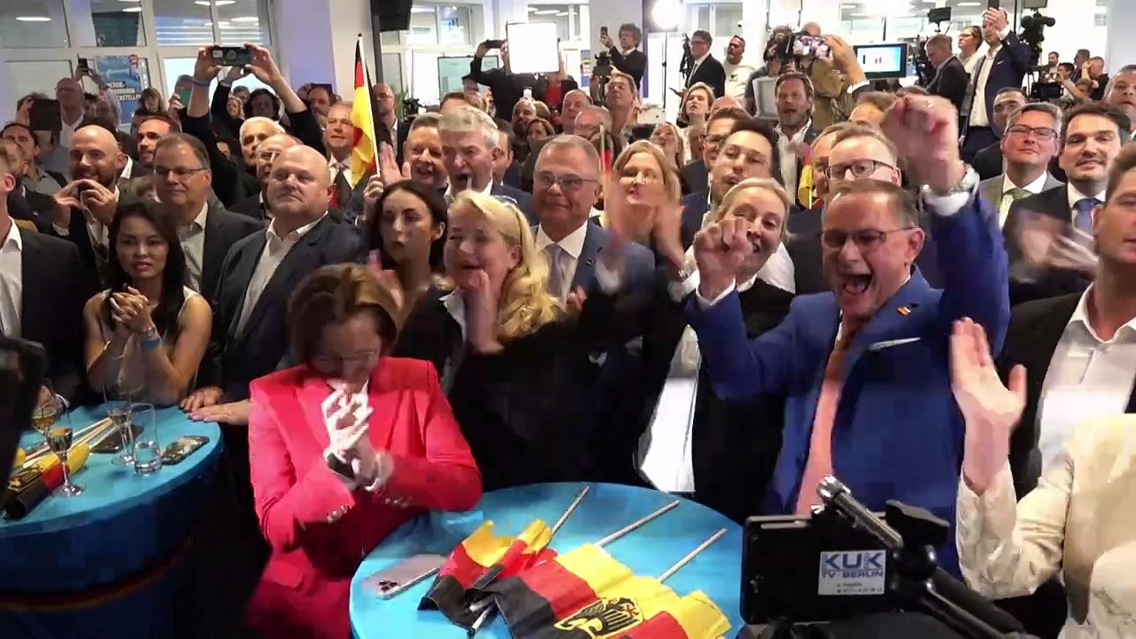 Europawahl: AfD wird zweitstärkste Kraft