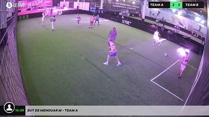 But de Menouar M - Team A