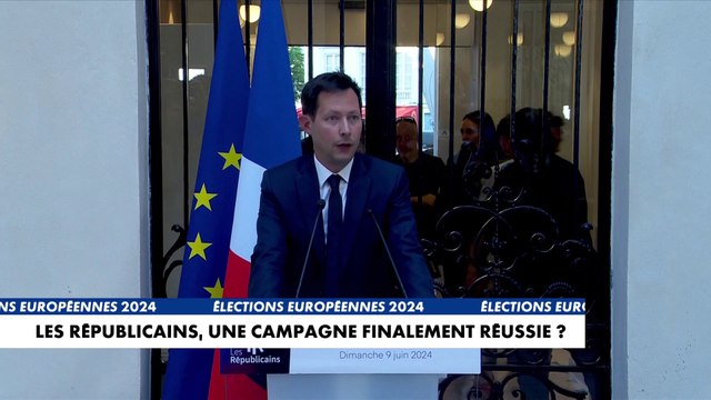 François-Xavier Bellamy : «Nous ne pouvons plus nous résigner à cette politique de communication, de spectacle et de slogans»