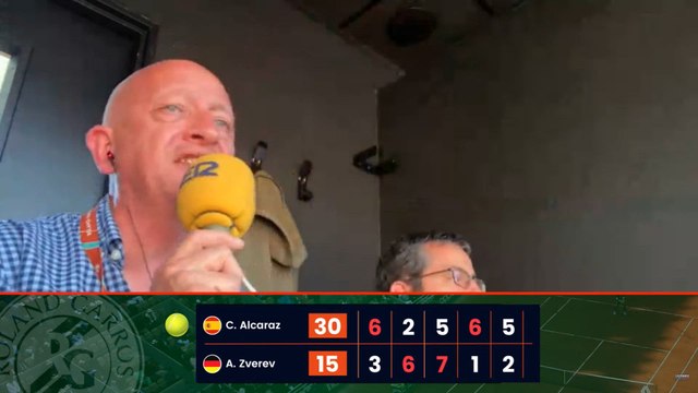 Las voces del primer Roland Garros de Alcaraz: así narro la SER el punto de partido