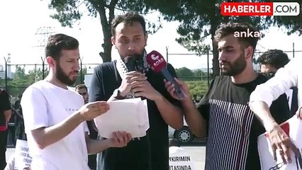 İsrail'e Petrol Sağladığı Belirtilen Socar, İzmir'de Protesto Edildi