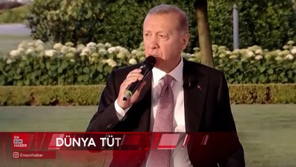 Cumhurbaşkanı Erdoğan'dan elektronik sigara açıklaması