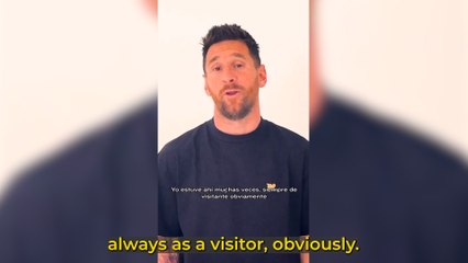 Messi's message to Duki