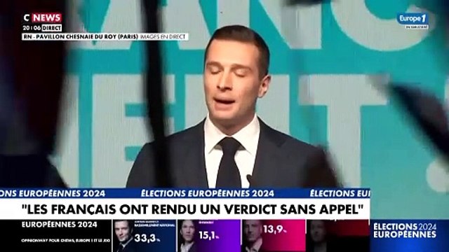 Européennes 2024: «Le président doit organiser de nouvelles élections législatives», affirme Jordan Bardella
