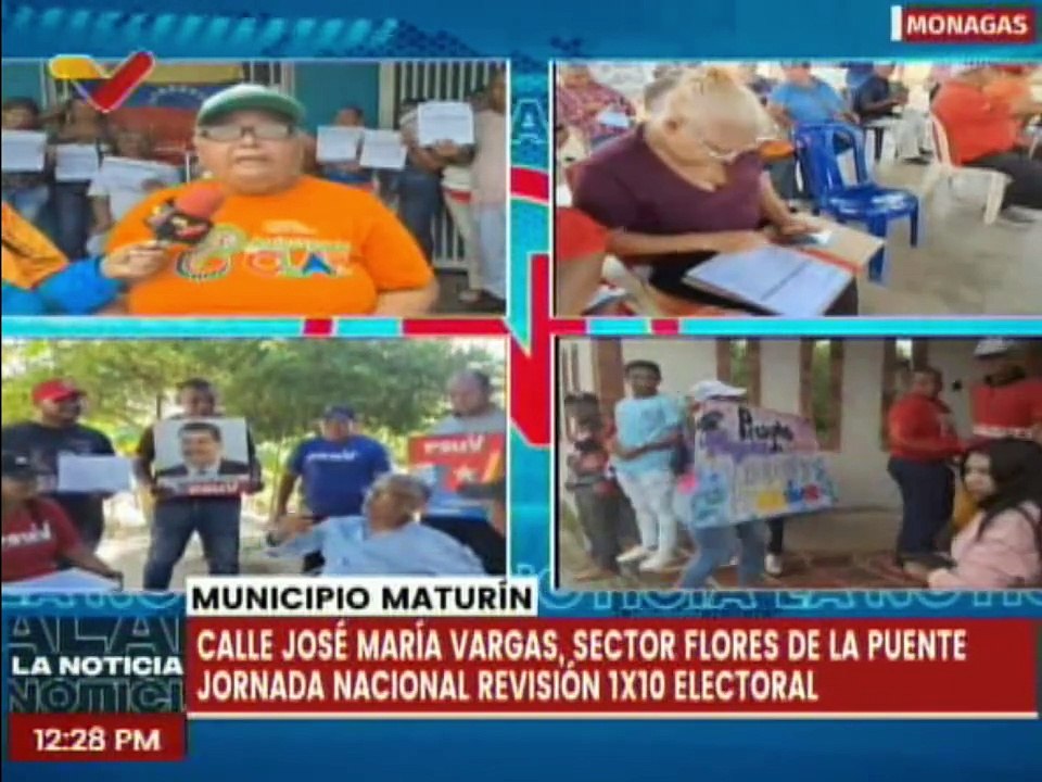 Monagas | Integrantes del PSUV del sector Las Flores de la Puente aplican satisfactoriamente el 1x10