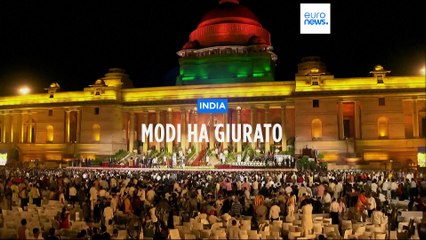 India: il premier Narendra Modi presta giuramento per il terzo mandato