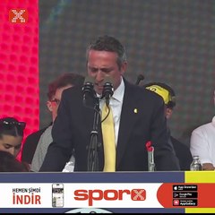 Ali Koç: "Yaşa Fenerbahçe! En büyük Fenerbahçe"