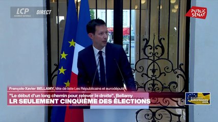 Européennes 2024: François-Xavier Bellamy "fier" de sa campagne