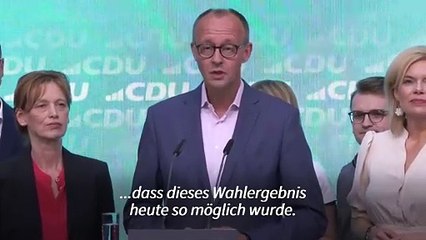 Merz zu Europawahl: "Desaster für die Ampel-Parteien"