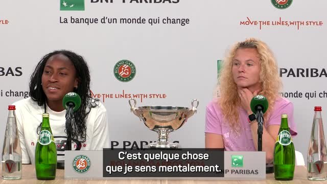 Roland-Garros - Gauff : Je vais peut-être jouer le double à Wimbledon