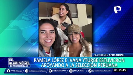 Pamela López acudió al estadio, pero no para apoyar a Cueva: ¿Qué jugador se robó su atención?