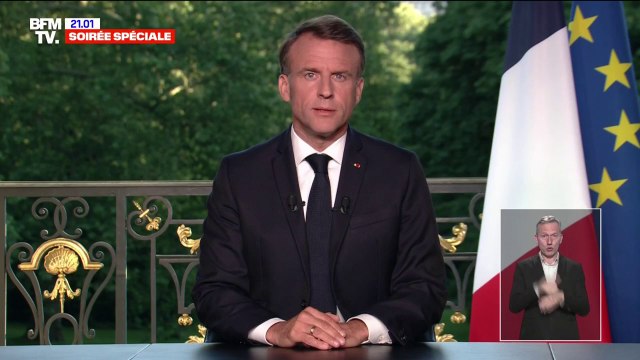 Emmanuel Macron annonce la dissolution de l'Assemblée nationale: C'est un temps de clarification indispensable