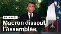 Emmanuel Macron annonce la dissolution de l’Assemblée nationale