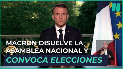 Macron disuelve la Asamblea Nacional y convoca elecciones tras la victoria de la ultraderecha