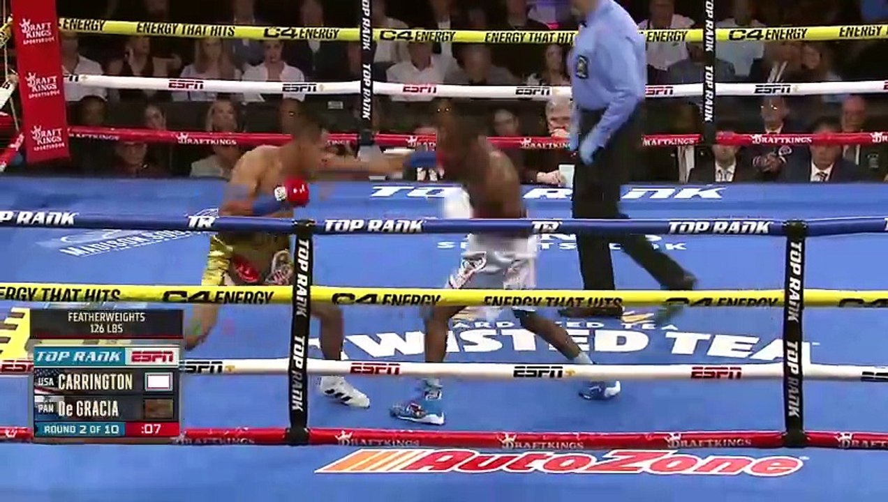 Bruce Carrington vs Brayan De Gracia Full Fight HD.