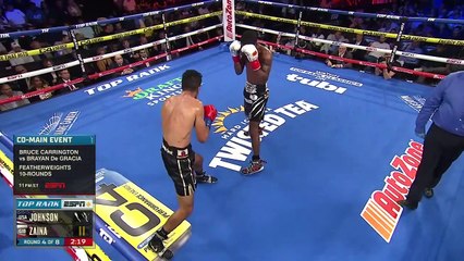 Delante Johnson vs Tarik Zaina Full Fight HD.