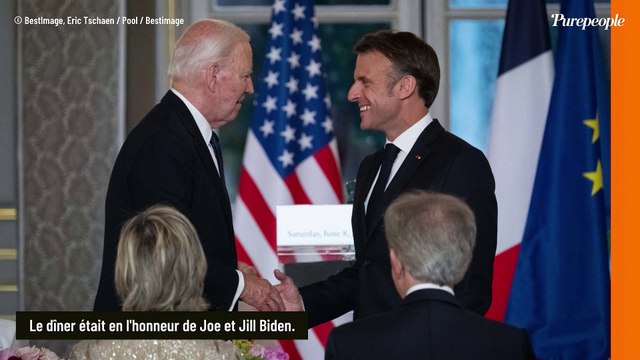 PHOTOS Carla Bruni, Salma Hayek, Laurence Ferrari... Défilé de stars à l'Elysée, elles brillent aux côtés de leurs époux