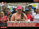 Caracas | Militantes continúan con el registro del 1X10 electoral en el mpcio. Libertador