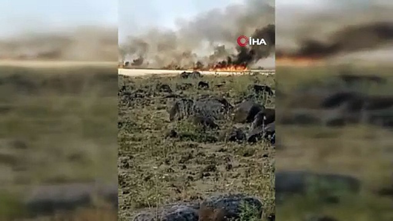 Diyarbakır Çınar’da150 dönüm buğday tarlasında yangın
