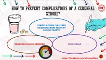 How to prevent complications of a cerebral stroke?