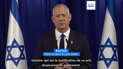 Benny Gantz, rival politique de Netanyahu, démissionne du cabinet de guerre