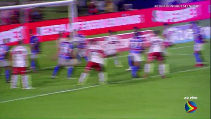 CRB 1X0 Fortaleza - Gol de João Neto - Final da Copa do Nordeste - 09 06 2024