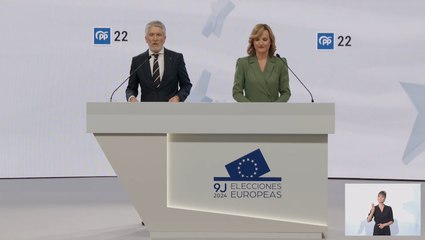 Resultados de las elecciones europeas con el 99,59% escrutado y participación del 49,20%