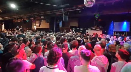 "Irene Montero, acuda a caja 3" Simpatizantes de Alvise celebran los resultados