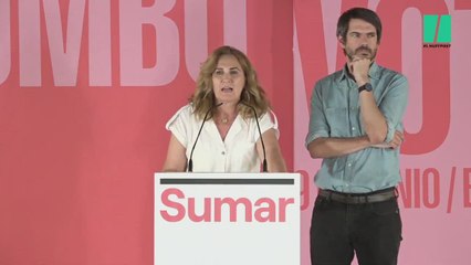 Estrella Galán valora los resultados de las europeas