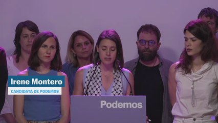 Irene Montero: "Para ganar a las derechas hace falta un Gobierno que gobierne"