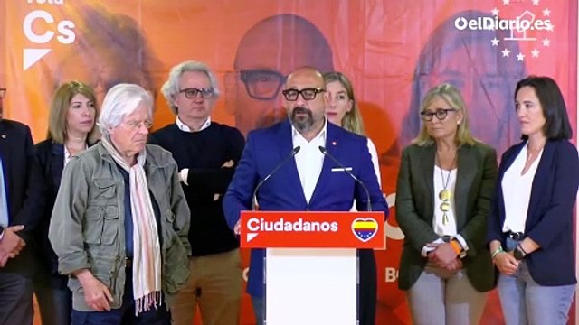 Ciudadanos desaparece del Parlamento Europeo y su candidato asume que “se cierra un ciclo”