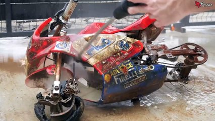 Restoration Abandoned Mini Bike - Complete Process