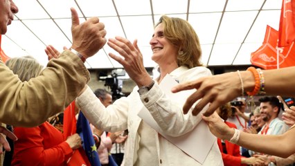 Teresa Ribera: "El PSOE es un partido ganador, no nos conformamos con este resultado"