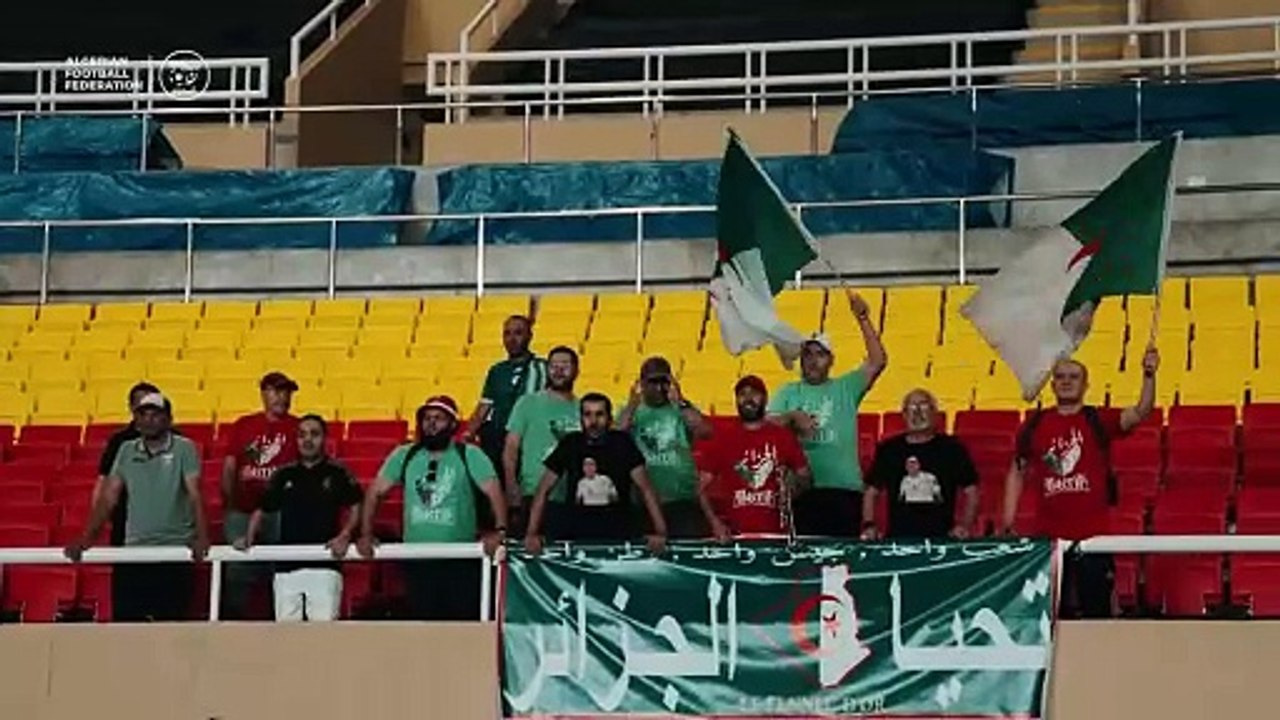 Dernier entrainement de l'Algérie avant l'Ouganda