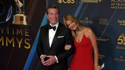 Peter Bergman and Michelle Stafford 2024 Daytime Emmy Awards Red Carpet