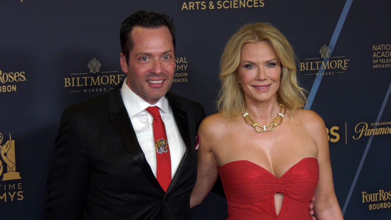 Dominique Zoida and Katherine Kelly Lang 2024 Daytime Emmy Awards Red Carpet