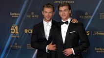 Evan Hofer and Giovanni Mazza 2024 Daytime Emmy Awards Red Carpet