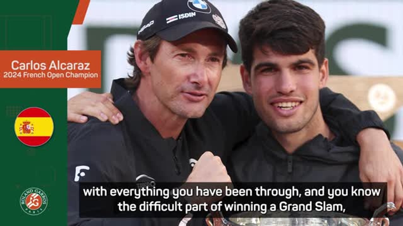 I can't even think about Djokovic's 24 Slams after French Open win - Alcaraz