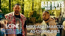 BAD BOYS RIDE OR DIE SCENE REMIX MIKE AND MARCUS AS CHIPMUNKS