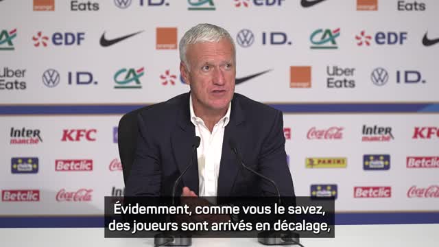 Bleus - Deschamps : "Ça nous met en éveil pour l'Euro"