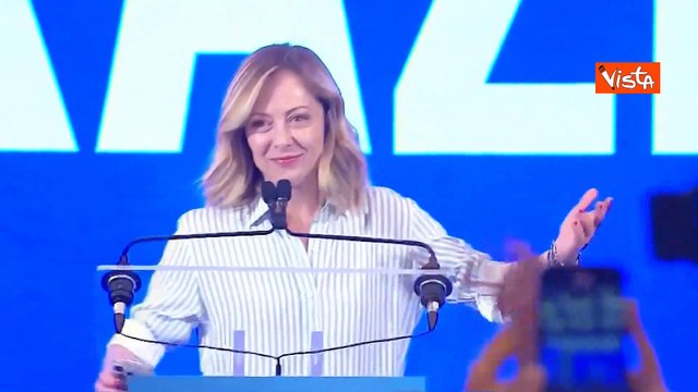 Europee, Meloni: Questa notte ? pi? bella di quella di due anni fa