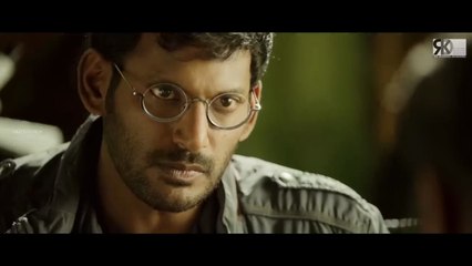 Vishal ORG print action,crime, Villain ,south hindi movie