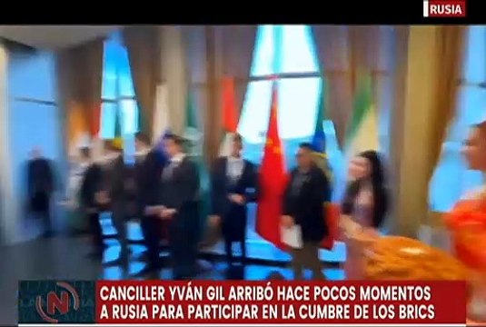Canciller Yván Gil participará en la Reunión de Ministros de Relaciones Exteriores de los BRICS