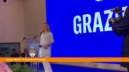 Europee, Meloni "Notte più bella delle Politiche di due anni fa"