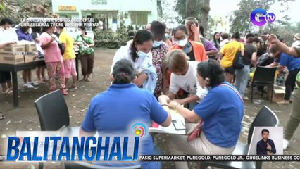 Ilang residente malapit sa Bulkang Kanlaon, nagkakasakit na dahil sa abo at amoy asupre | Balitanghali