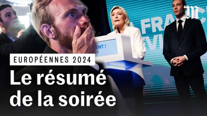 Européennes 2024 : le récit vidéo d’une soirée électorale (très) mouvementée