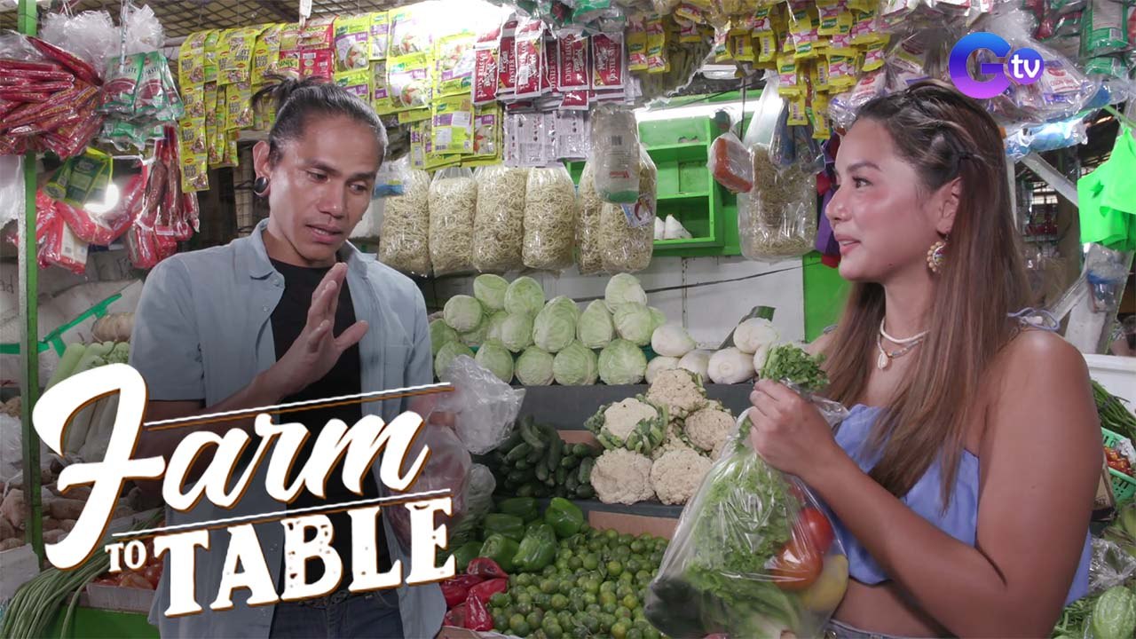 Vegetable shopping with Chef JR Royol and Jenzel Angeles | Farm To Table