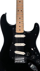 mixkit-black-electric-guitar-on-a-white-background-2424-hd-ready